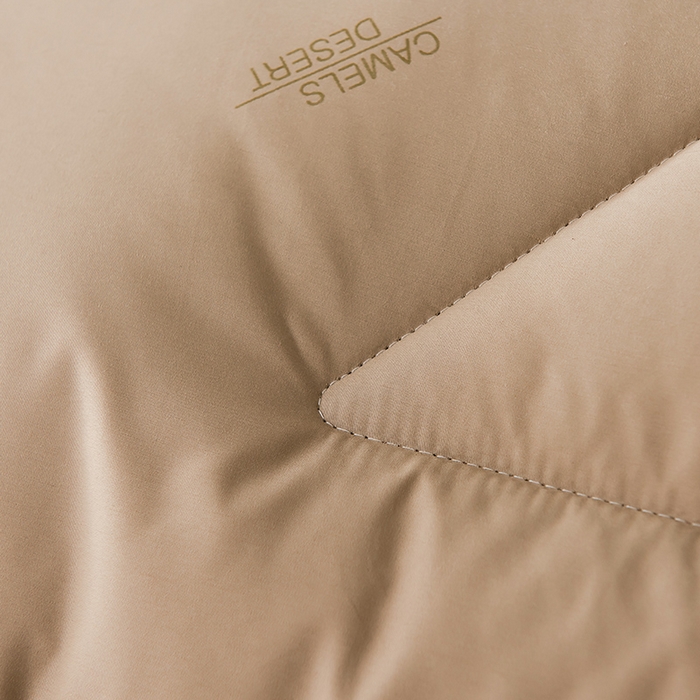 91家纺网 家纺一手货源 找家纺 莱宁被业 2025新款经典臻品驼毛被加厚保暖冬被学生被子春秋被芯 沙洲驼