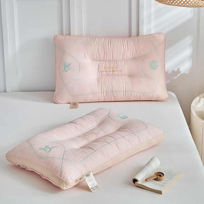 91家纺网 家纺一手货源 找家纺 （总）梵希良品家纺 2025新款蚕蛹蛋白护颈枕枕头枕芯护颈椎助睡眠成人家用