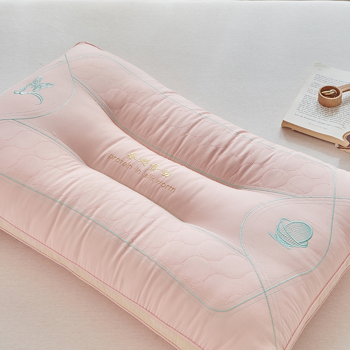 91家纺网 家纺一手货源 找家纺 （总）梵希良品家纺 2025新款蚕蛹蛋白护颈枕枕头枕芯护颈椎助睡眠成人家用