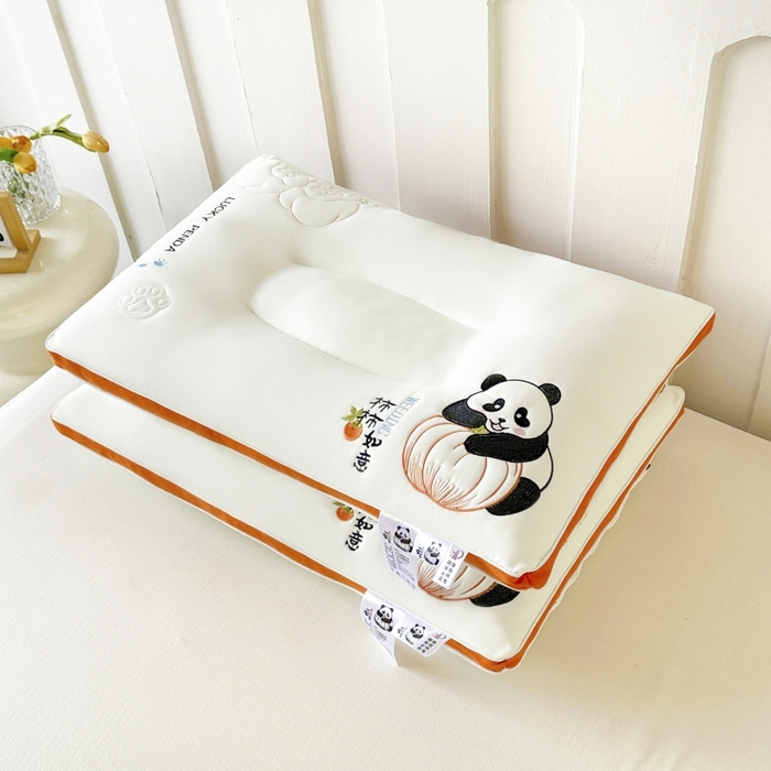 91家纺网 家纺一手货源 找家纺 （总）永乐枕芯 2025新款柔软亲子舒睡枕枕头枕芯-柿柿如意