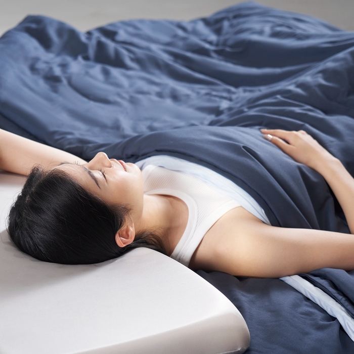 91家纺网 家纺一手货源 找家纺 花享莱 2025秋冬新款亚朵被子同款深睡被PRO四季被冬被子母被春秋被保暖控温被子被芯 深空蓝-四季被