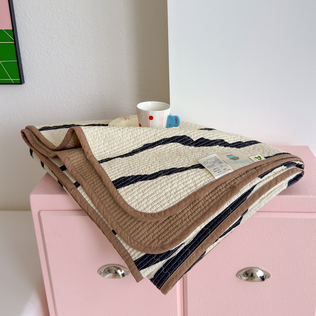 91家纺网 家纺一手货源 找家纺 （总）赫梵茜 2025新款高温砂洗全棉床盖单品床盖床盖单件床盖三件套【填充含可水洗棉花】