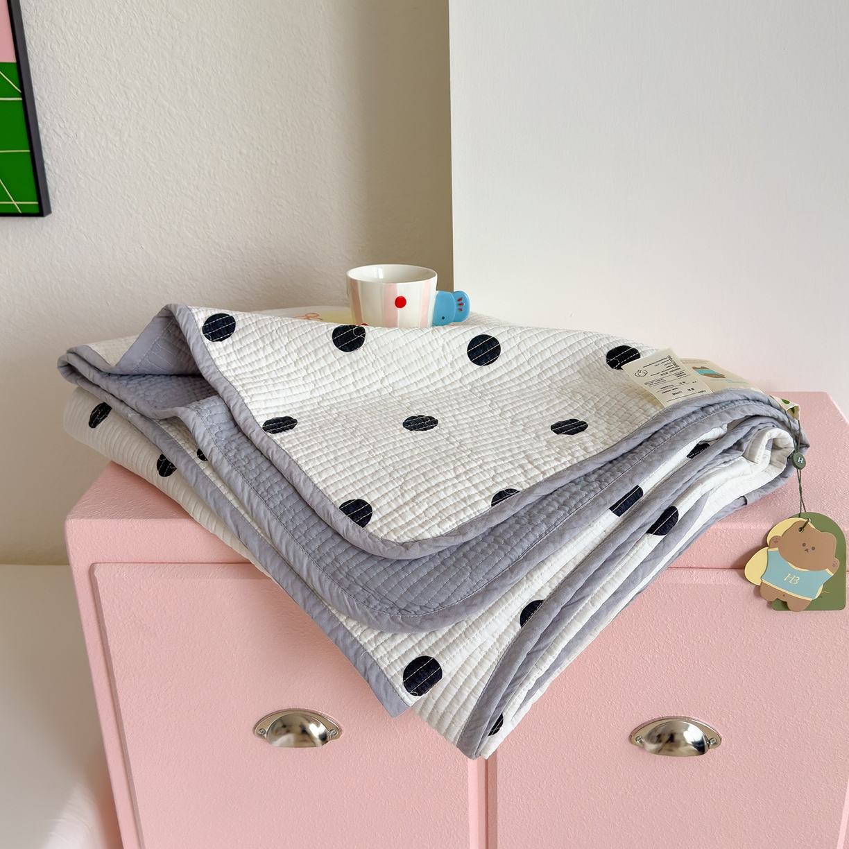 91家纺网 家纺一手货源 找家纺 （总）赫梵茜 2025新款高温砂洗全棉床盖单品床盖床盖单件床盖三件套【填充含可水洗棉花】