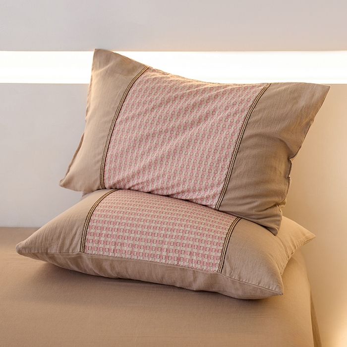 91家纺网 家纺一手货源 找家纺 （总）安莱生活 2025新款全棉纯棉色织磨毛四件套