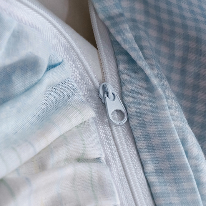 91家纺网 家纺一手货源 找家纺 安莱生活 2025新款全棉纯棉双层纱花边款四件套 绮之梦