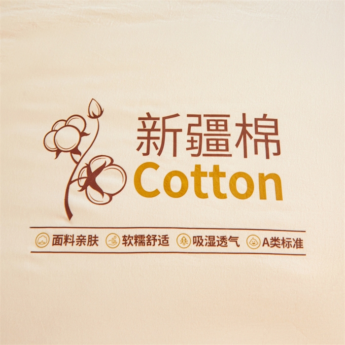 91家纺网 家纺一手货源 找家纺 南北家居 2025新款A类水洗棉100%新疆棉花被棉絮春秋被冬被被子被芯 暖白色