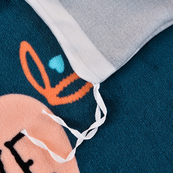 91家纺网 家纺一手货源 找家纺 牵梦萦 2025新款牛奶绒学生三件套 匆匆那年