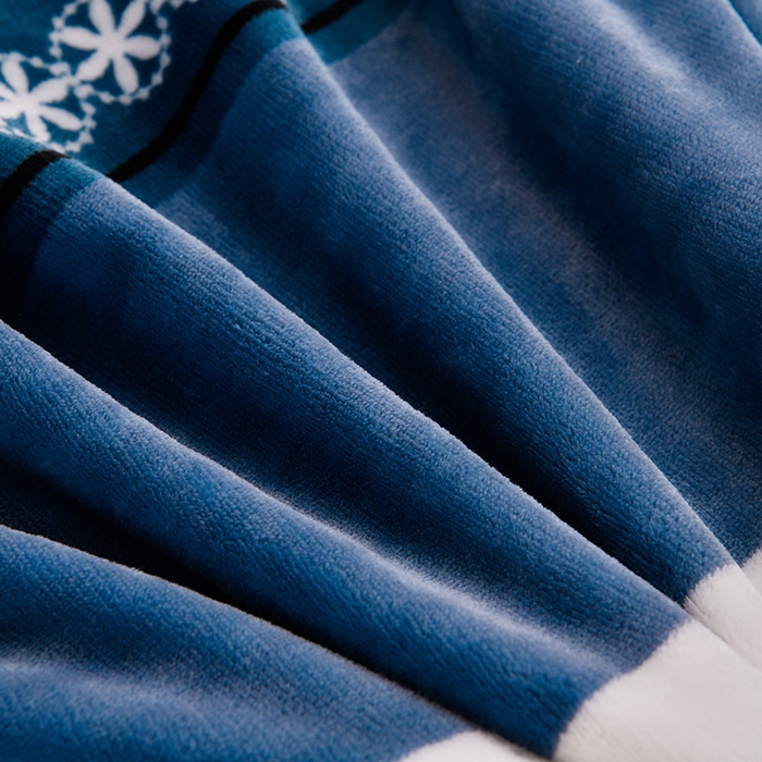 91家纺网 家纺一手货源 找家纺 牵梦萦 2025新款牛奶绒学生三件套 夏兰