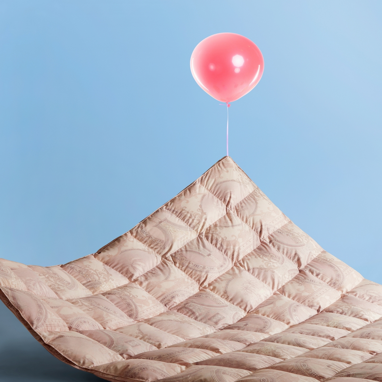 91家纺网 家纺一手货源 找家纺 织梦人羽绒工厂店 2025新款高蓬松羽绒被95鹅绒大牌同款花型 爱丁堡豆沙