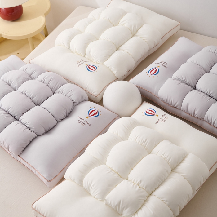 91家纺网 家纺一手货源 找家纺 永乐枕芯 2025夏季新款面包菠萝枕头枕芯 组合