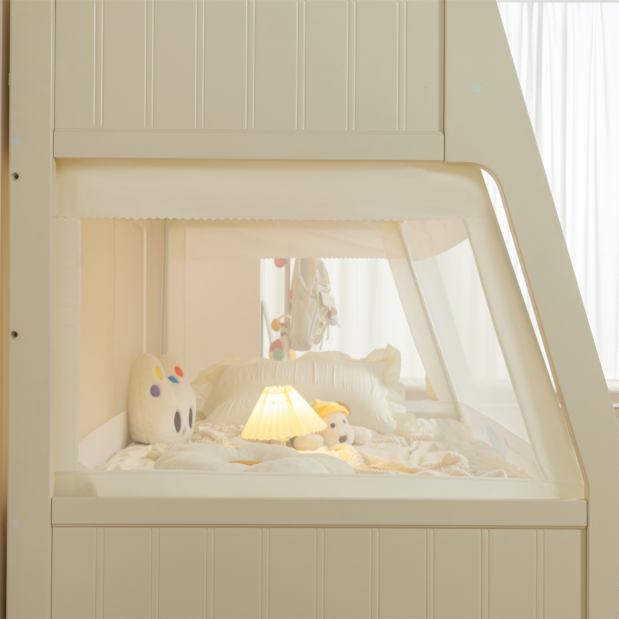 91家纺网 家纺一手货源 找家纺 （总）新太阳蚊帐 2025新款A类子母款上下铺蚊帐