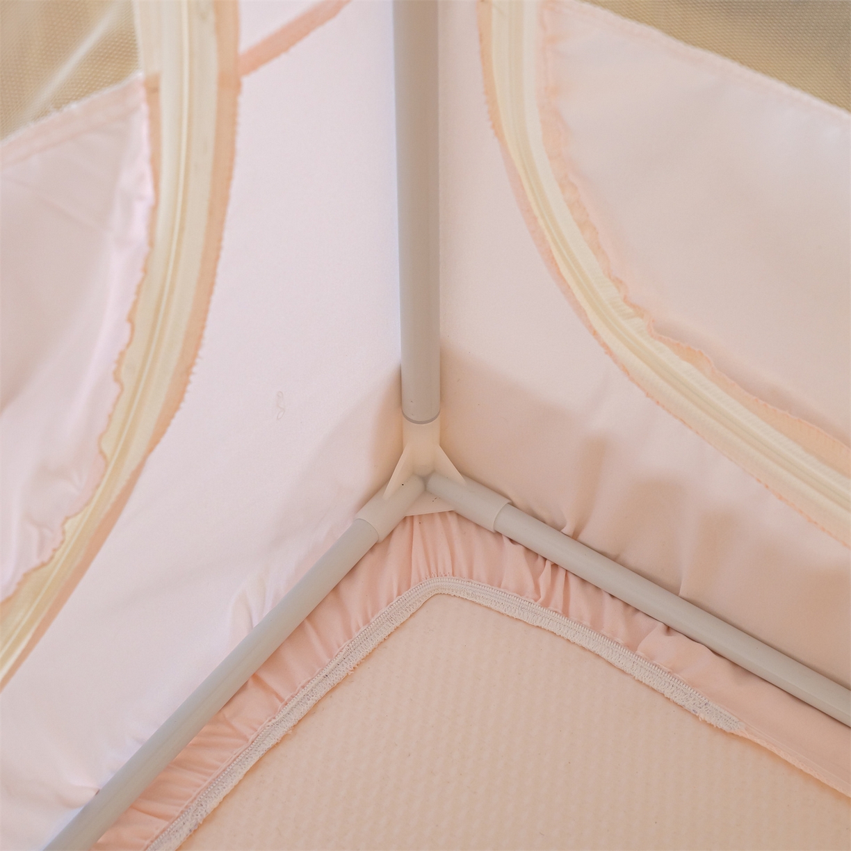 91家纺网 家纺一手货源 找家纺 新太阳蚊帐 2025新款A类子母款上下铺蚊帐 鱼趣泡泡