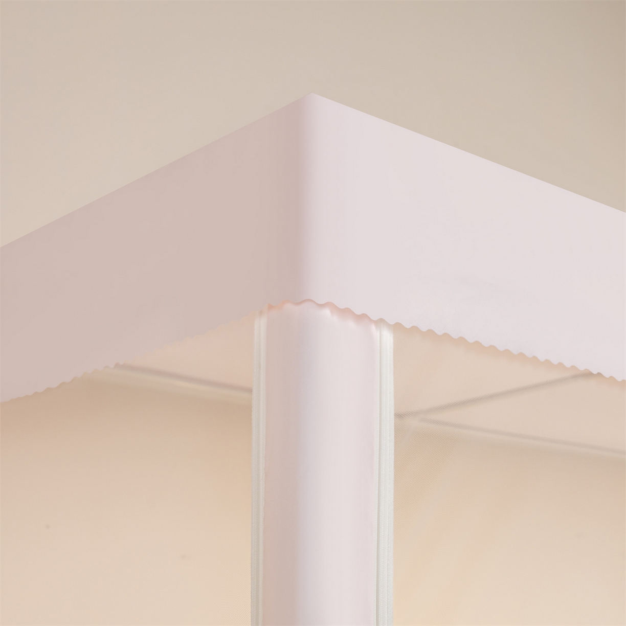 91家纺网 家纺一手货源 找家纺 新太阳蚊帐 2025新款A类子母款上下铺蚊帐 鱼趣泡泡