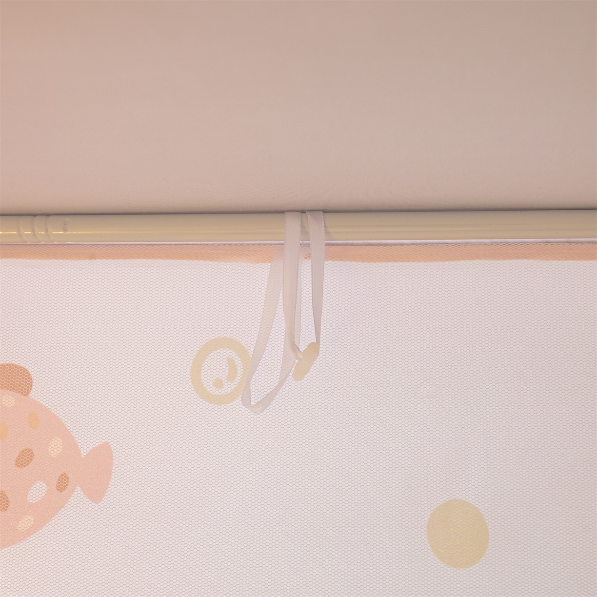 91家纺网 家纺一手货源 找家纺 新太阳蚊帐 2025新款A类子母款上下铺蚊帐 鱼趣泡泡