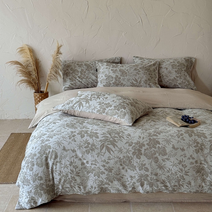 91家纺网 家纺一手货源 找家纺 （总）于果 2025新款全棉纯棉色织提花四件套