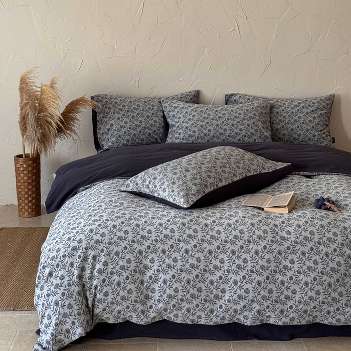 91家纺网 家纺一手货源 找家纺 （总）于果 2025新款全棉纯棉色织提花四件套