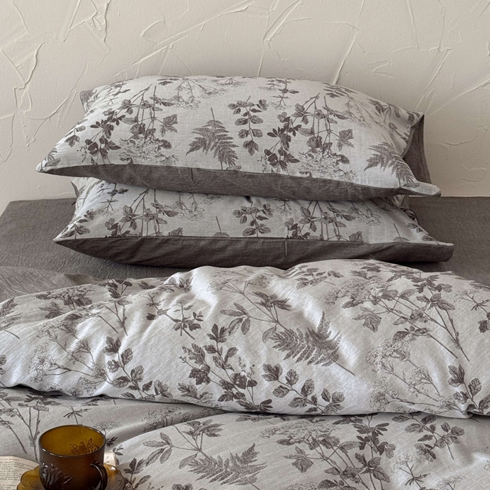 91家纺网 家纺一手货源 找家纺 于果 2025新款全棉纯棉色织提花四件套 兰亭序