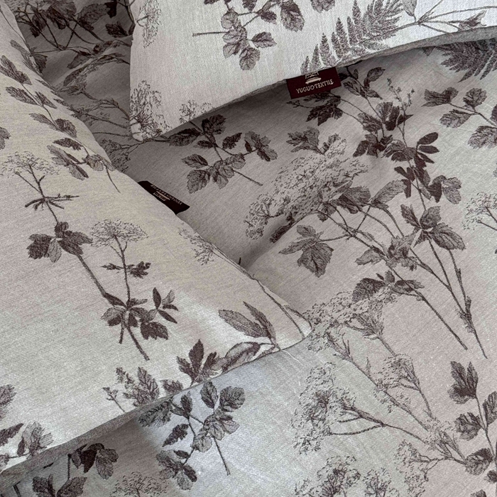 91家纺网 家纺一手货源 找家纺 于果 2025新款全棉纯棉色织提花四件套 兰亭序