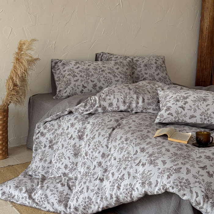 91家纺网 家纺一手货源 找家纺 于果 2025新款全棉纯棉色织提花四件套 如梦咖