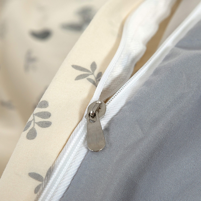 91家纺网 家纺一手货源 找家纺 梦莱家纺 2025新款水洗棉印花四件套 玫瑰蝶影