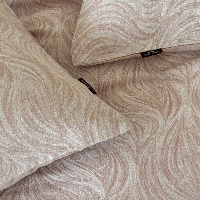 91家纺网 家纺一手货源 找家纺 于果 2025新款全棉纯棉色织提花四件套 寻意