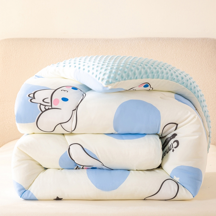 91家纺网 家纺一手货源 找家纺 （总）米乐被业 2025新款三丽鸥水洗棉豆豆被被子被芯冬被,波点大耳狗,草莓美乐蒂,可爱KT猫,库洛米之心,库洛米总动员,帕恰狗,樱花KT猫