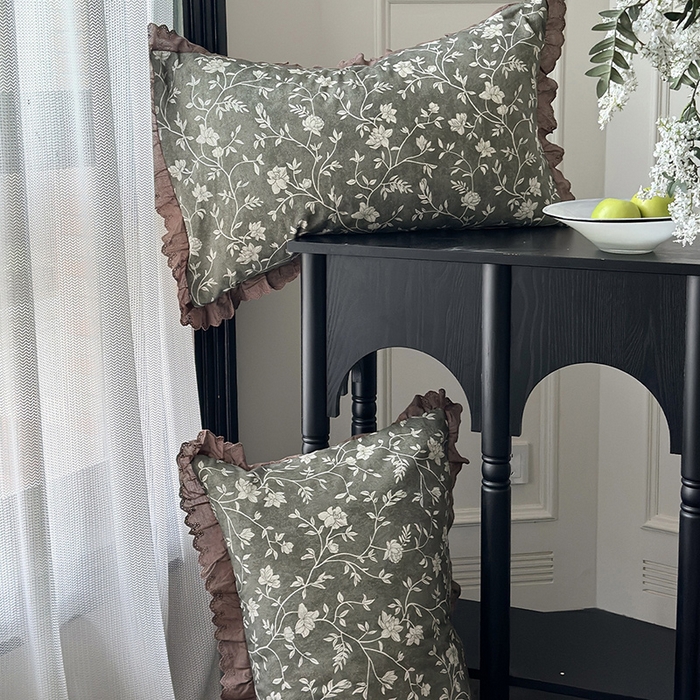 91家纺网 家纺一手货源 找家纺 （总）三朵家纺 2025新款秋冬全棉纯棉加厚磨毛法式花边四件套