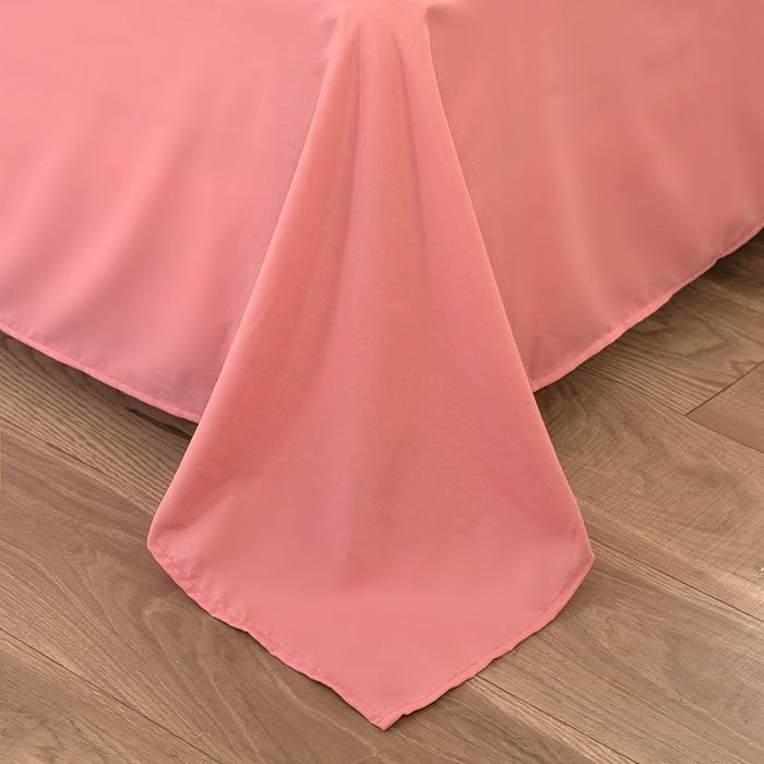 91家纺网 家纺一手货源 找家纺 梦莱家纺 2025新款水洗棉印花单品床笠 碎梦花田