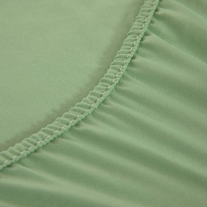 91家纺网 家纺一手货源 找家纺 梦莱家纺 2025新款水洗棉印花单品床笠 萌犬趣行