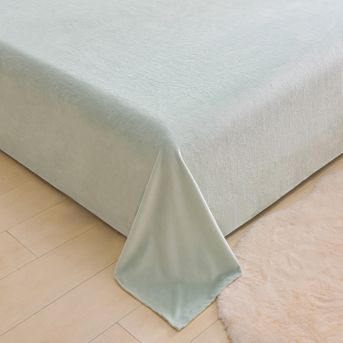 91家纺网 家纺一手货源 找家纺 鑫喜莱家纺 2025新款加厚牛奶绒卡通印花四件套 可爱小狗