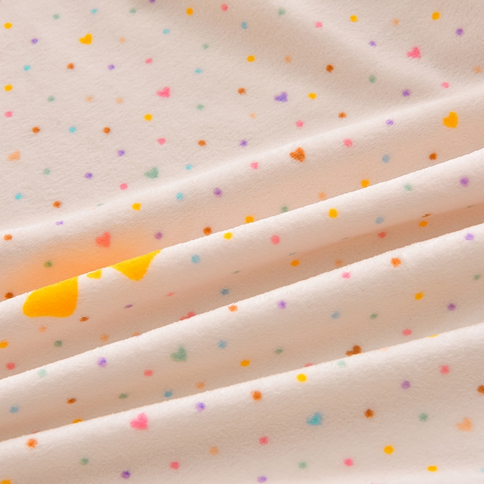 91家纺网 家纺一手货源 找家纺 鑫喜莱家纺 2025新款加厚牛奶绒卡通印花四件套 甜系蝴蝶结