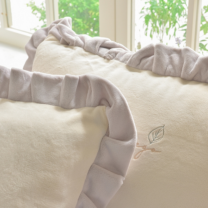 91家纺网 家纺一手货源 找家纺 （总）鑫喜莱家纺 2025新款刺绣双层花边牛奶绒四件套（注意控价 标准尺寸156元，实际售价不得低于控价的价格)