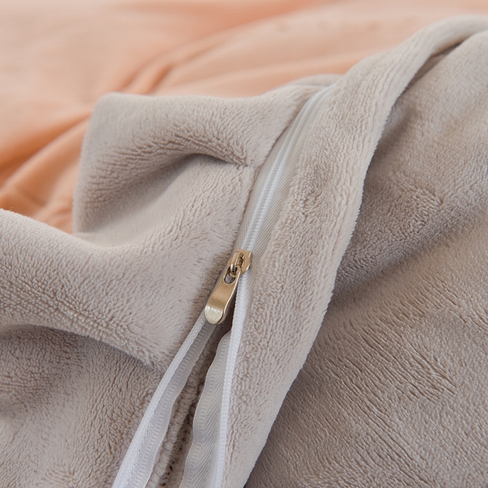 91家纺网 家纺一手货源 找家纺 鑫喜莱家纺 2025新款刺绣双层花边牛奶绒四件套（注意控价 标准尺寸156元，实际售价不得低于控价的价格) 花韵-暖玉