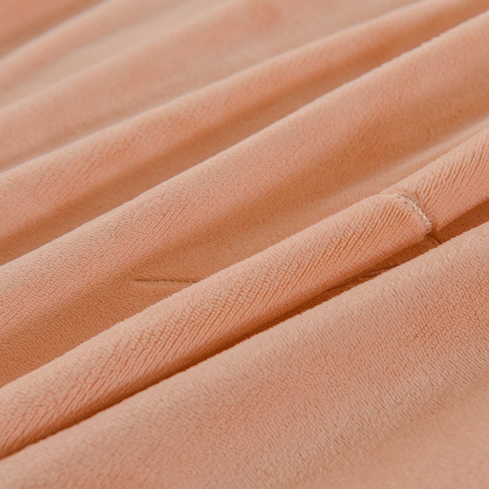 91家纺网 家纺一手货源 找家纺 鑫喜莱家纺 2025新款刺绣双层花边牛奶绒四件套（注意控价 标准尺寸156元，实际售价不得低于控价的价格) 花韵-暖玉