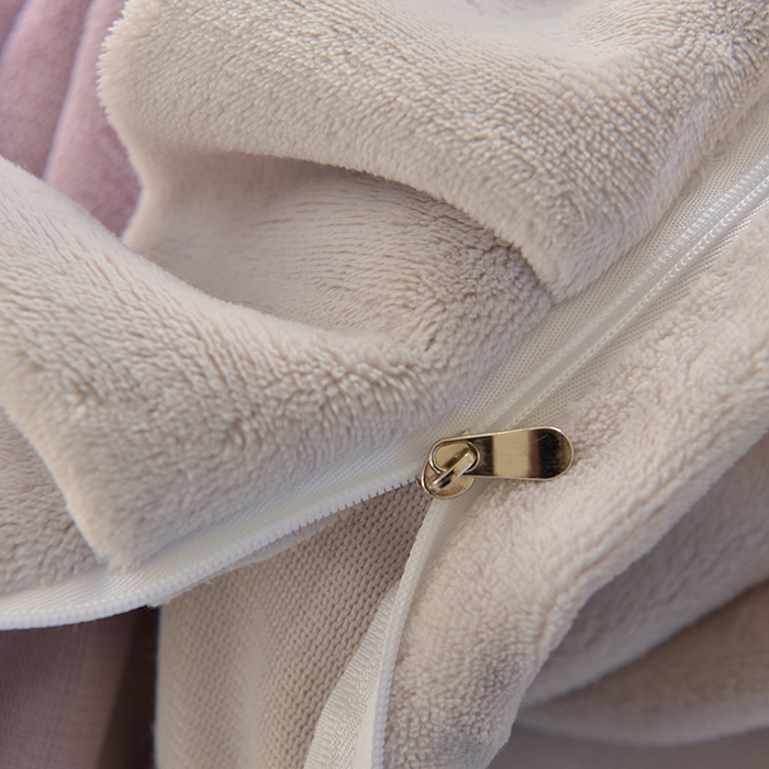 91家纺网 家纺一手货源 找家纺 鑫喜莱家纺 2025新款刺绣双层花边牛奶绒四件套（注意控价 标准尺寸156元，实际售价不得低于控价的价格) 清雅-丁香紫