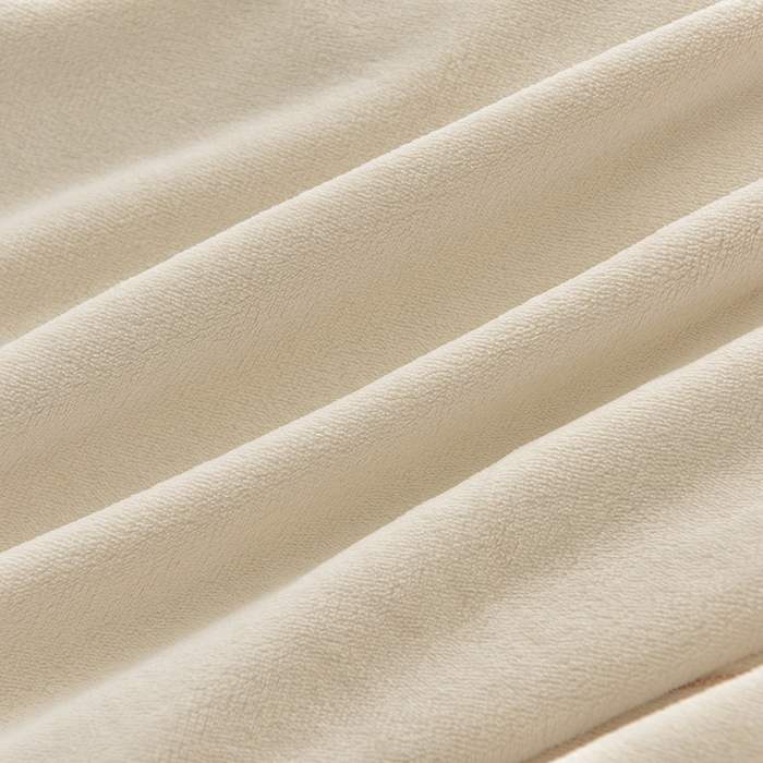 91家纺网 家纺一手货源 找家纺 鑫喜莱家纺 2025新款刺绣双层花边牛奶绒四件套（注意控价 标准尺寸156元，实际售价不得低于控价的价格) 花韵奶白