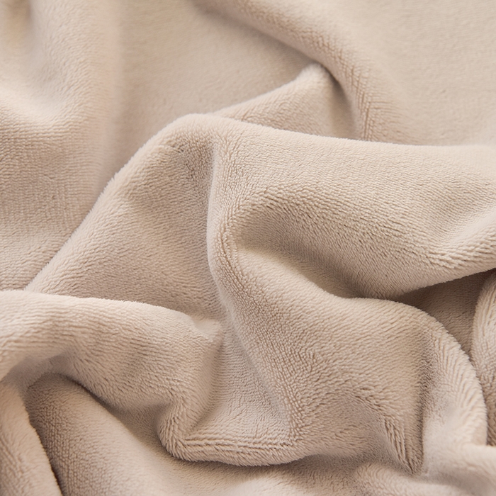 91家纺网 家纺一手货源 找家纺 鑫喜莱家纺 2025新款刺绣双层花边牛奶绒四件套（注意控价 标准尺寸156元，实际售价不得低于控价的价格) 清雅-浅米灰