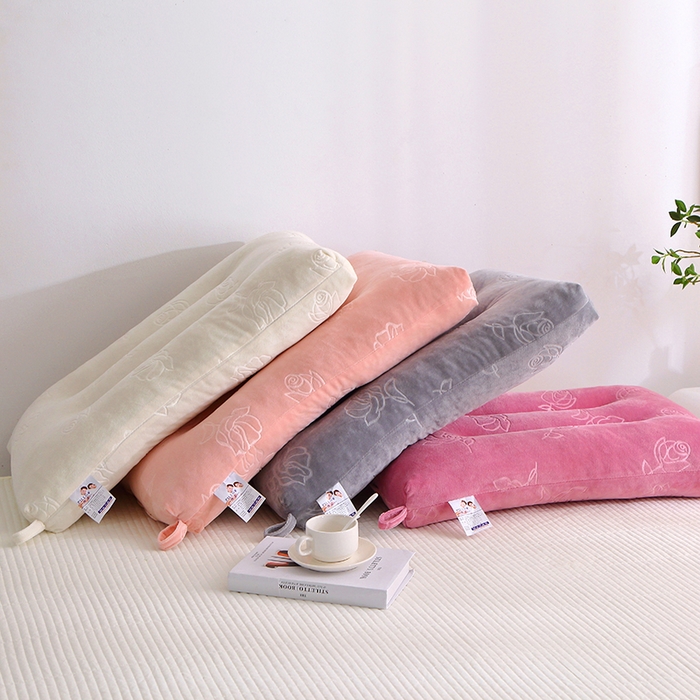 91家纺网 家纺一手货源 找家纺 （总）永乐枕芯 2025新款玫瑰绒定型枕头枕芯