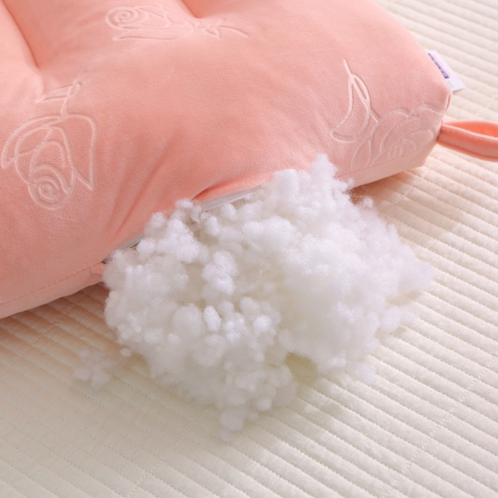 91家纺网 家纺一手货源 找家纺 永乐枕芯 2025新款玫瑰绒定型枕头枕芯 粉色