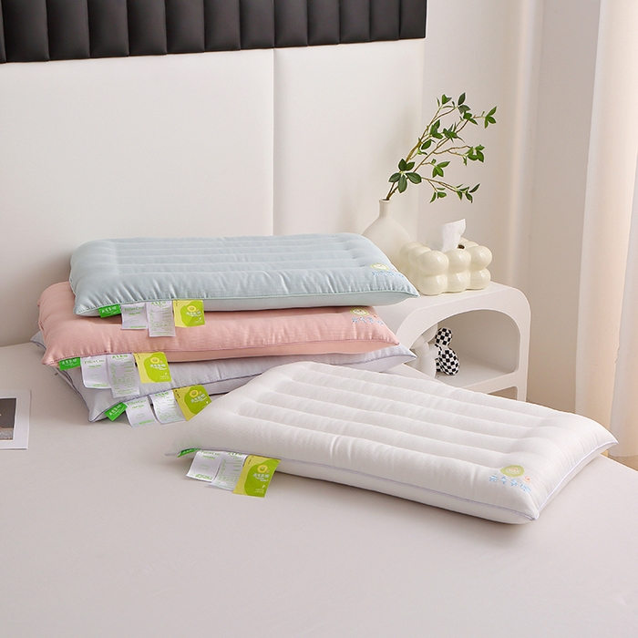 91家纺网 家纺一手货源 找家纺 永乐枕芯 2025新款元气低枕头枕芯-登峰一号 组合图