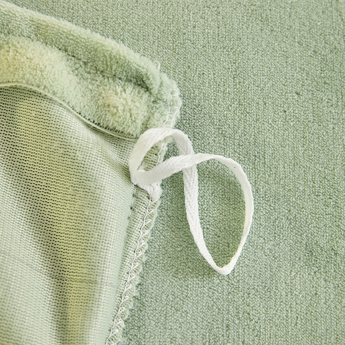 91家纺网 家纺一手货源 找家纺 卡初家居（原微来） 2025新款A类亲肤舒适秋冬波纹系列全消光雕花牛奶绒四件套（提供买家秀） 波纹-水绿