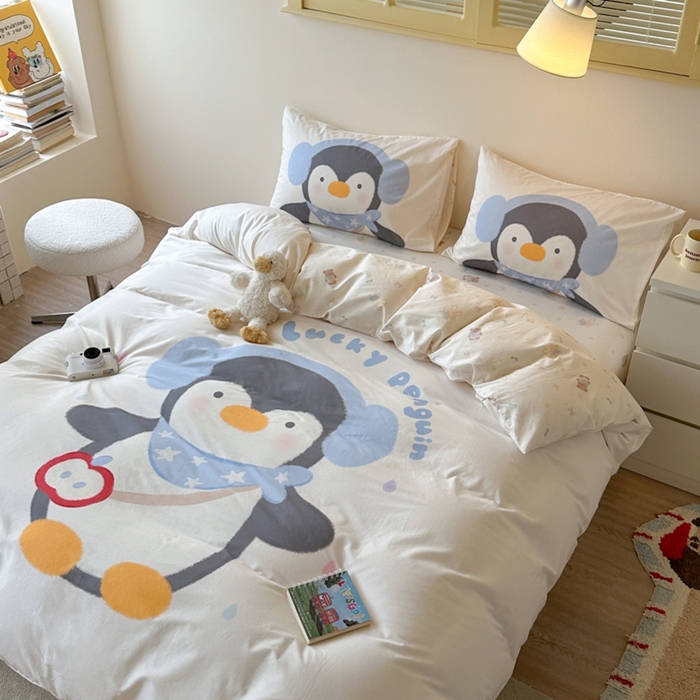 91家纺网 家纺一手货源 找家纺 （总）寐居家纺 2025新款亲肤舒适全棉纯棉数码大阪印花四件套