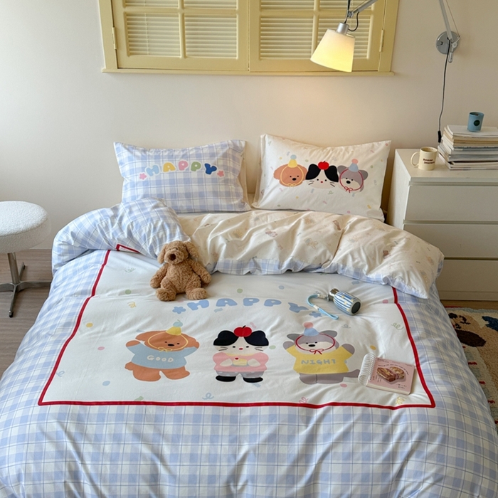 91家纺网 家纺一手货源 找家纺 （总）寐居家纺 2025新款亲肤舒适全棉纯棉数码大阪印花四件套