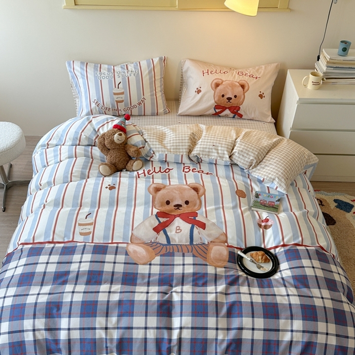 91家纺网 家纺一手货源 找家纺 （总）寐居家纺 2025新款亲肤舒适全棉纯棉数码大阪印花四件套