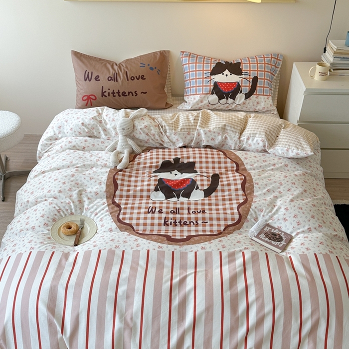 91家纺网 家纺一手货源 找家纺 （总）寐居家纺 2025新款亲肤舒适全棉纯棉数码大阪印花四件套