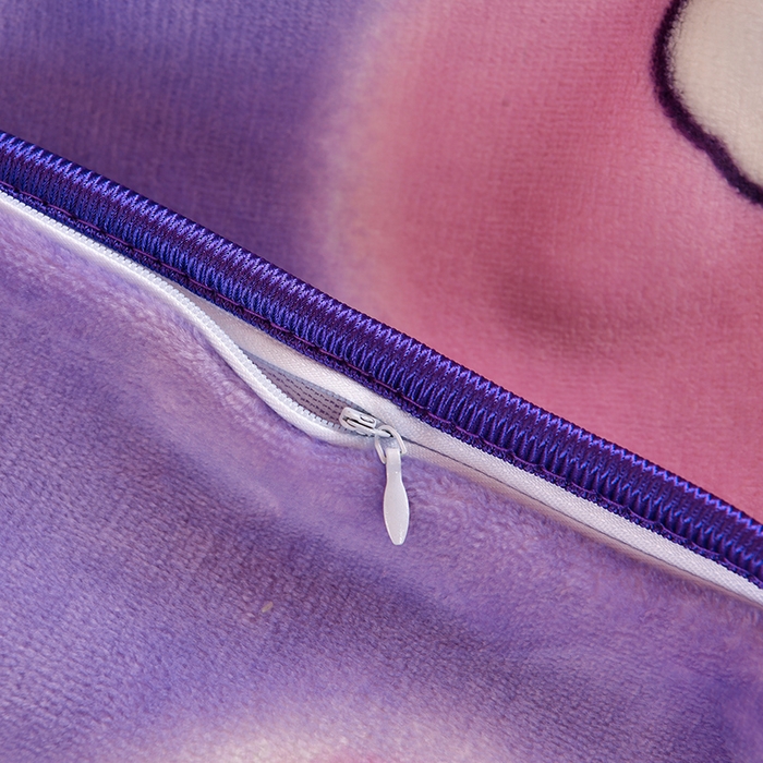 91家纺网 家纺一手货源 找家纺 馨梦缘2025新款爆款高克重印花牛奶绒法莱绒学生三件套 爱心小兔