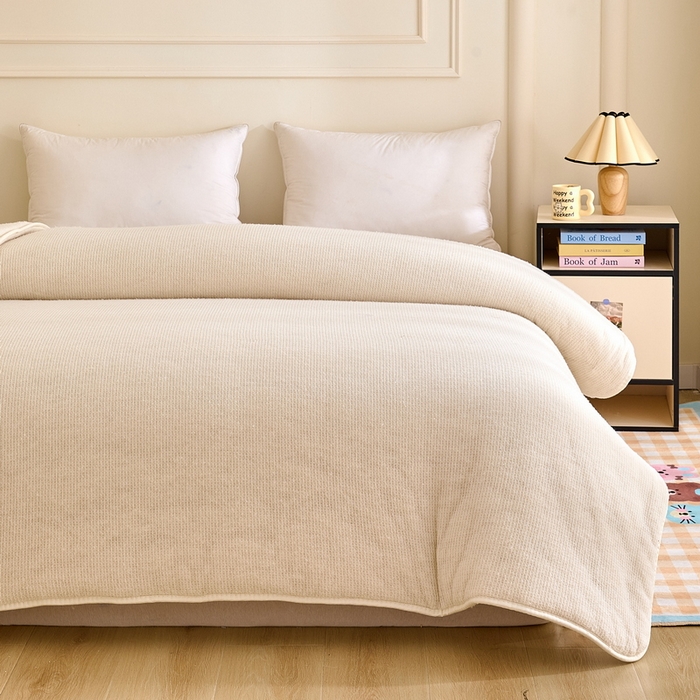 91家纺网 家纺一手货源 找家纺 （总）猎鹿人家纺 2025新款鱼鳞网新疆棉花被芯被子冬被春秋被学生宿舍加厚被褥子四季通用