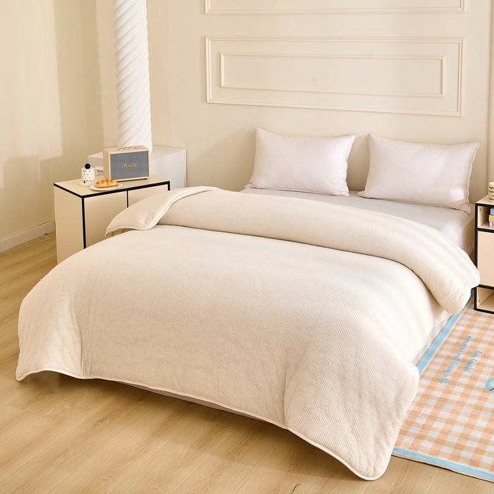 91家纺网 家纺一手货源 找家纺 （总）猎鹿人家纺 2025新款鱼鳞网新疆棉花被芯被子冬被春秋被学生宿舍加厚被褥子四季通用