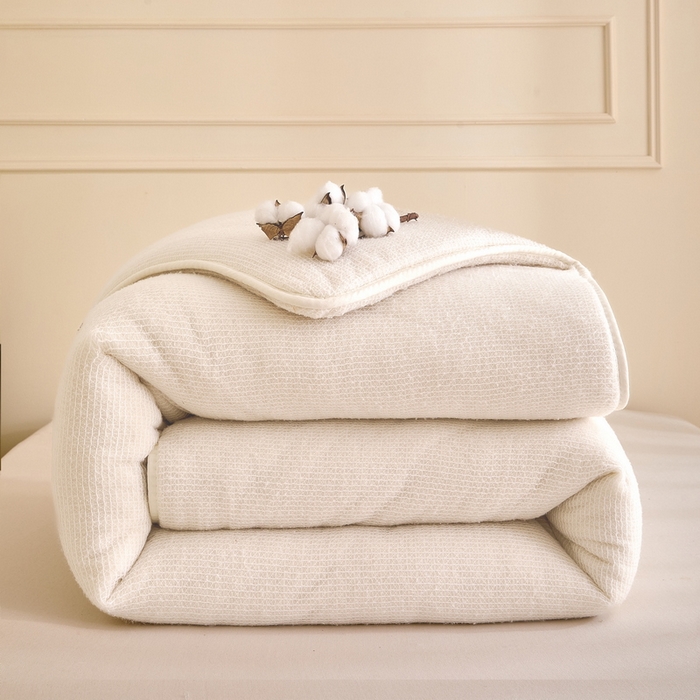 91家纺网 家纺一手货源 找家纺 （总）猎鹿人家纺 2025新款鱼鳞网新疆棉花被芯被子冬被春秋被学生宿舍加厚被褥子四季通用