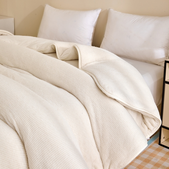 91家纺网 家纺一手货源 找家纺 （总）猎鹿人家纺 2025新款鱼鳞网新疆棉花被芯被子冬被春秋被学生宿舍加厚被褥子四季通用